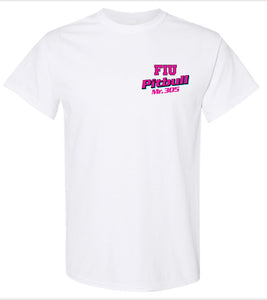 FIU x PITBULL STADIUM WHITE TEE