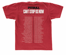 Load image into Gallery viewer, CAN&#39;T STOP US NOW 2022 TOUR TEE RED
