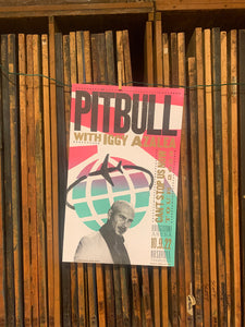 2022 Pitbull Tour Poster: Nashville
